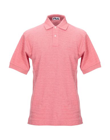 Fila Polo Shirt In Pastel Pink