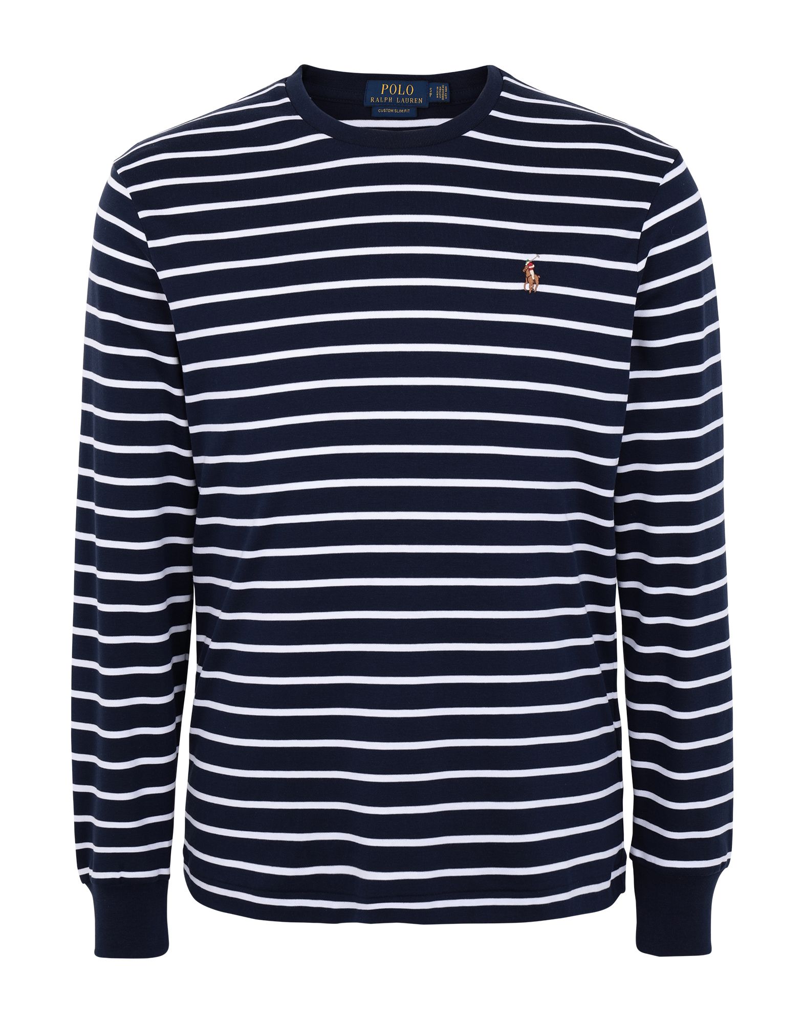 custom slim fit interlock tee