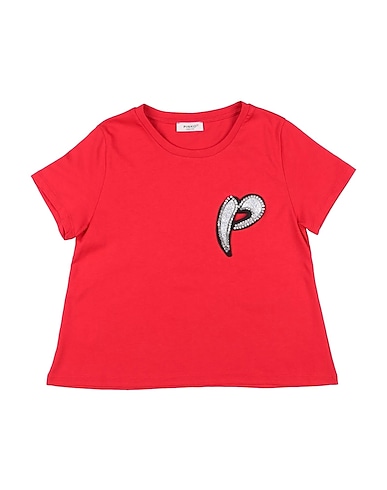 PINKO UP T-shirt Red 100% Cotton, Polyester