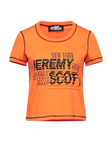 JEREMY SCOTT T-Shirt Orange 100% Baumwolle