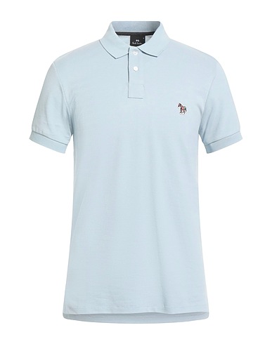 PS PAUL SMITH Poloshirt MENS SLIM FIT POLO SHIRT
 Himmelblau 100% Organische Baumwolle