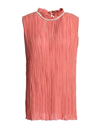 NINA RICCI Silk top Antique rose 100% Silk, Shell