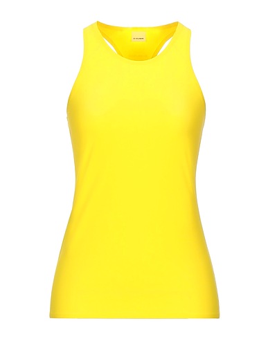 PINKO C-CLIQUE Canotta Giallo 78% Poliammide, 22% Elastan
