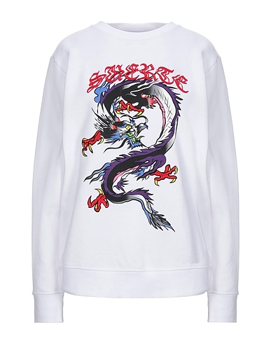 MARCELO BURLON Sweatshirt White 100% Cotton