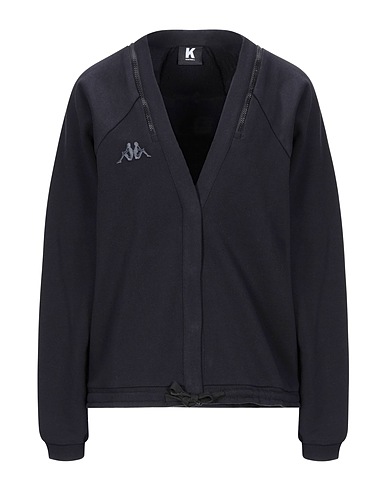 KAPPA KONTROLL Felpa Nero 100% Cotone