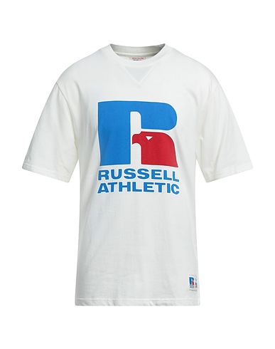 RUSSELL ATHLETIC Ｔシャツ オフホワイト コットン 55% / ポリエステル 45%
