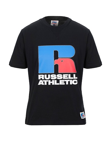 RUSSELL ATHLETIC T-Shirt Schwarz 55% Baumwolle, 45% Polyester
