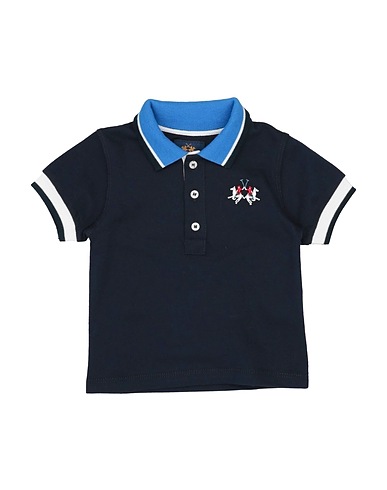 LA MARTINA Polo Bleu nuit 95% Coton, 5% Élasthanne