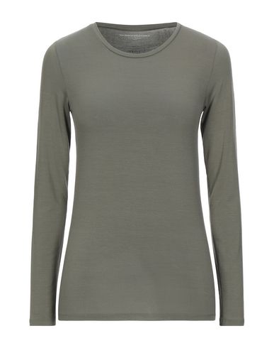MAJESTIC MAJESTIC FILATURES WOMAN T-SHIRT MILITARY GREEN SIZE 3 VISCOSE, ELASTANE,12429291BG 2