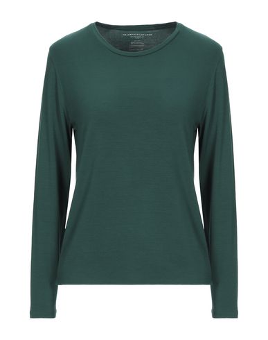 Shop Majestic T-shirts In Green