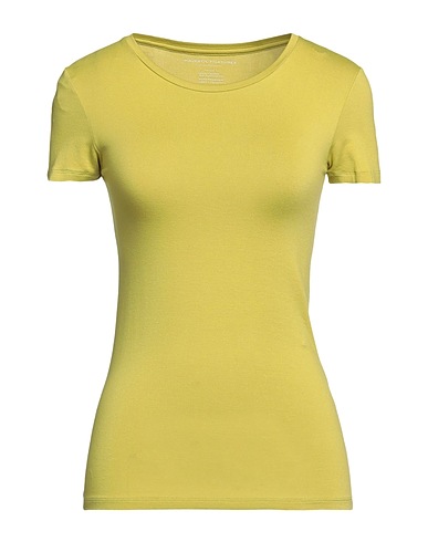 MAJESTIC FILATURES T-shirt Verde lime 94% Viscosa, 6% Elastan