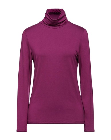 MAJESTIC FILATURES T-shirt Plum 94% Viscose, 6% Elastane
