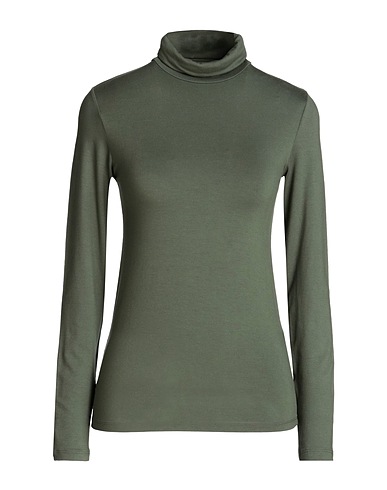 MAJESTIC FILATURES Camiseta Verde 94% Viscosa, 6% Elastán