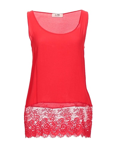 LAB ANNA RACHELE Top Rosso 100% Viscosa