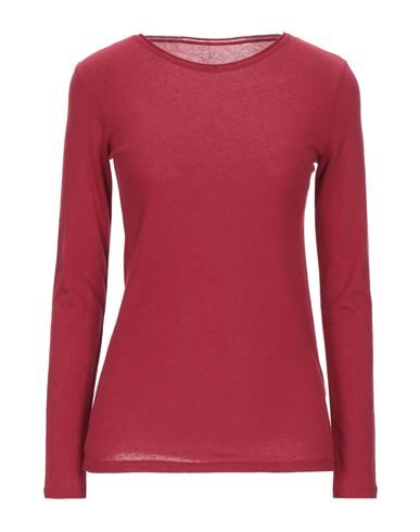 Majestic T-shirts In Brick Red