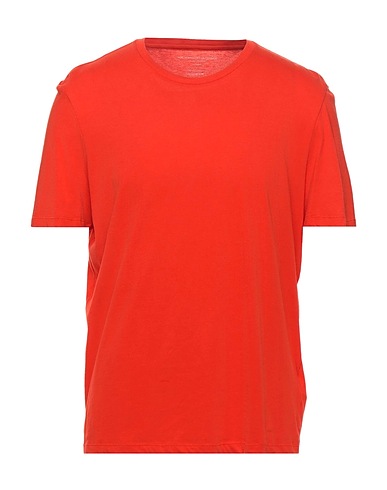 MAJESTIC FILATURES Basic T-shirt Orange 100% Cotton