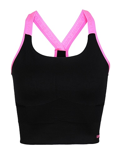 KARL LAGERFELD Top Rue St-Guillaume Seamless Bra
 Black 95% Polyamide, 5% Elastane