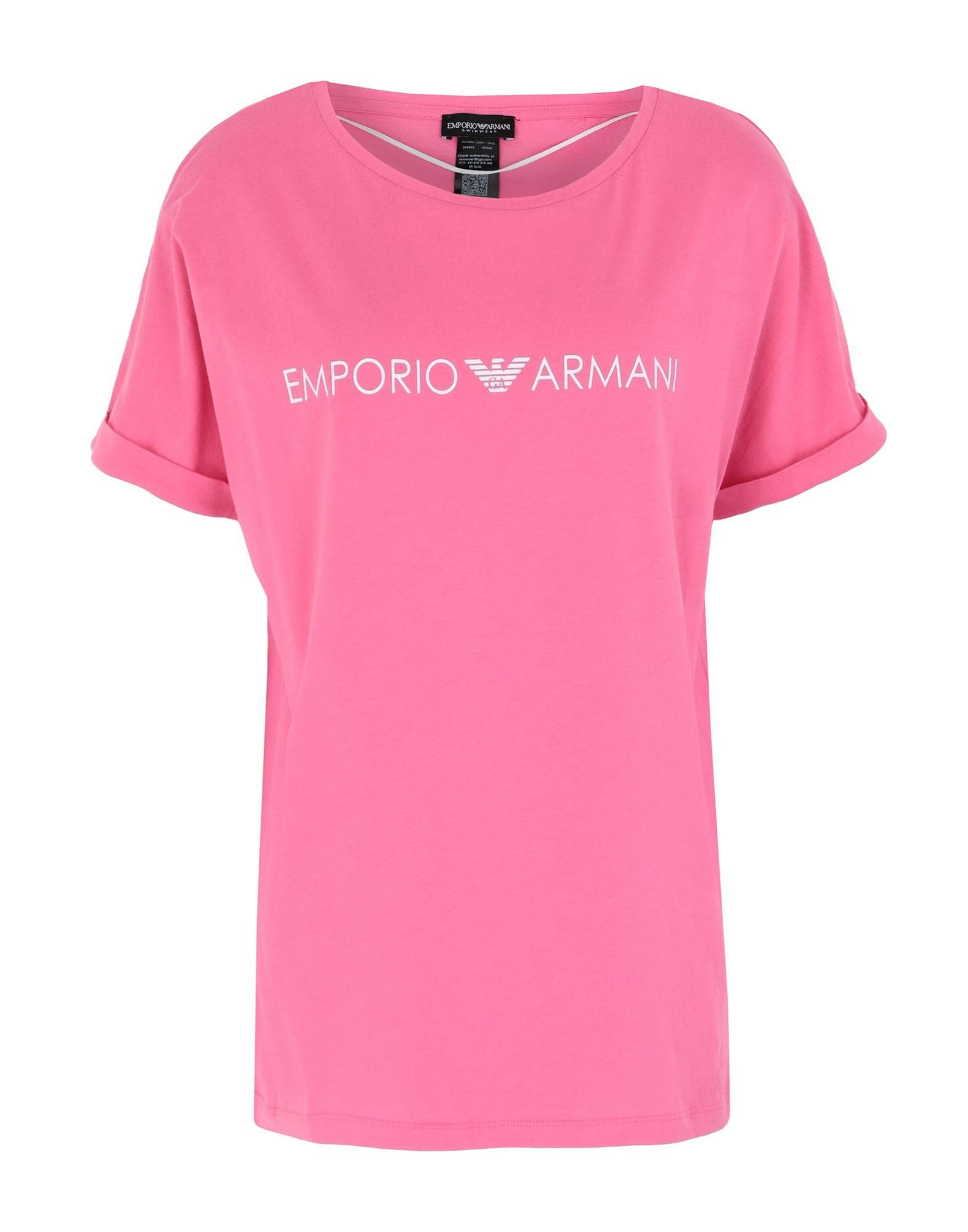 emporio armani logo t shirt women's