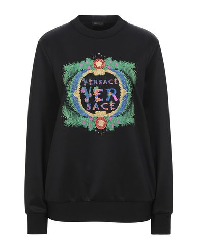 Versace Sweatshirt In Black