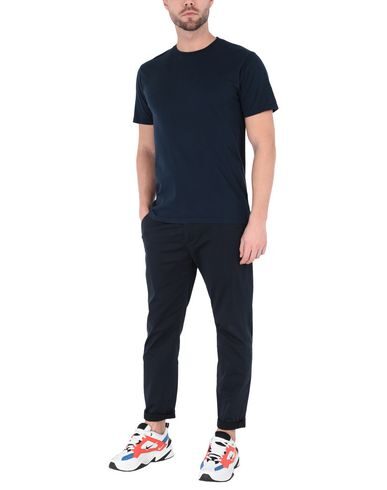 Shop Colorful Standard Man T-shirt Midnight Blue Size Xl Organic Cotton