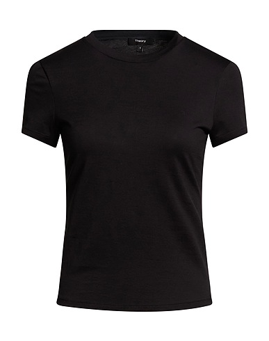 THEORY Camiseta básica Negro 100% Algodón Pima