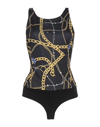 SILVIAN HEACH Top Black 95% Polyester, 5% Elastane