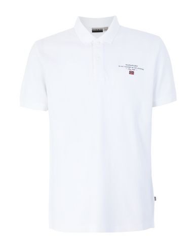 Napapijri Polo Shirts In White