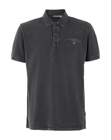 Napapijri Polo Shirts In Grey