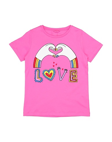 STELLA McCARTNEY KIDS T-shirt Pink 100% Cotton
