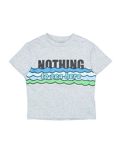 STELLA McCARTNEY KIDS T-shirt Grey 100% Cotton, Elastane