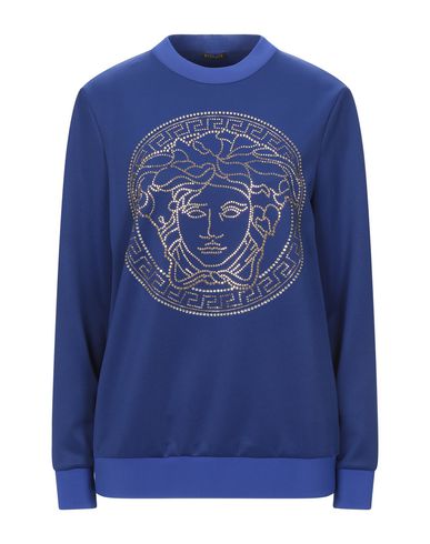 Versace Sweatshirt In Bright Blue