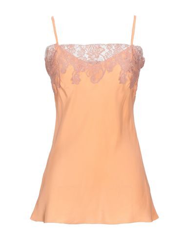 Gold Hawk Silk Top In Orange