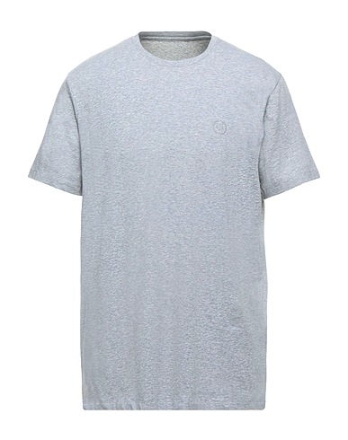 ARMANI EXCHANGE T-shirt Light grey 95% Cotton, 5% Elastane