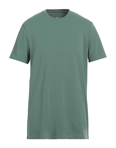 ARMANI EXCHANGE T-Shirt VERDE 95% Baumwolle, 5% Elastan
