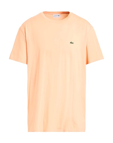LACOSTE T-shirt Salmon pink 100% Cotton