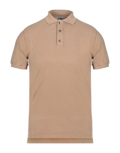 Alpha Studio Polo Shirts In Beige