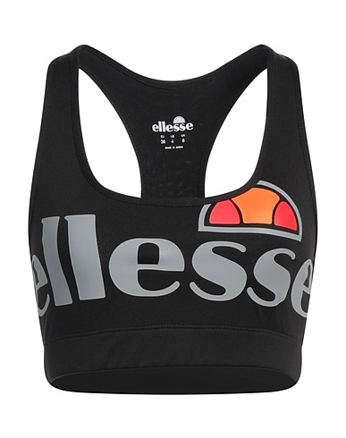 ELLESSE Top Black 88% Polyester, 12% Elastane