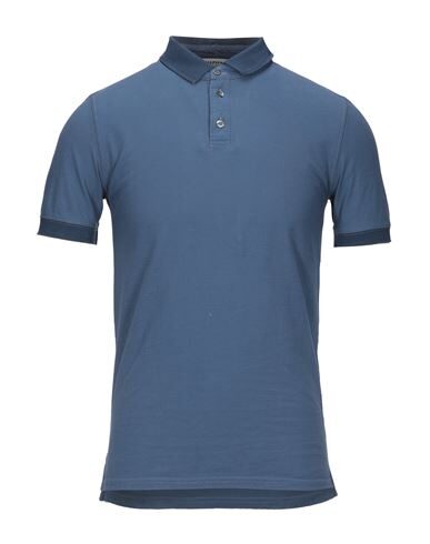 Alpha Studio Polo Shirts In Blue