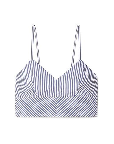 DEVEAUX Top Blue 100% Cotton
