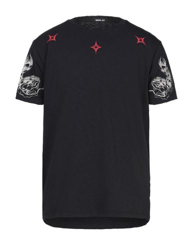 Replay T-shirt In Black