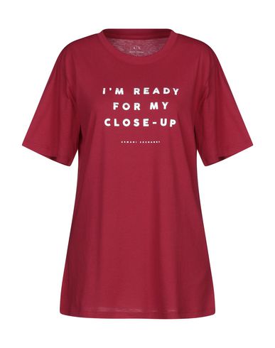Armani Exchange T-shirts In Red