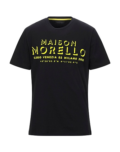 FRANKIE MORELLO T-shirt Black 100% Cotton