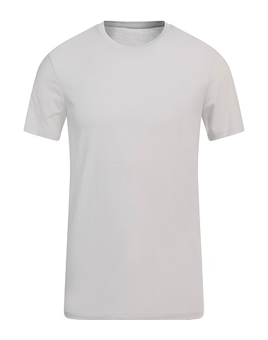 ARMANI EXCHANGE Basic T-Shirt Hellgrau 100% Pima-Baumwolle