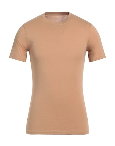 ARMANI EXCHANGE Basic T-Shirt Sand 100% Pima-Baumwolle