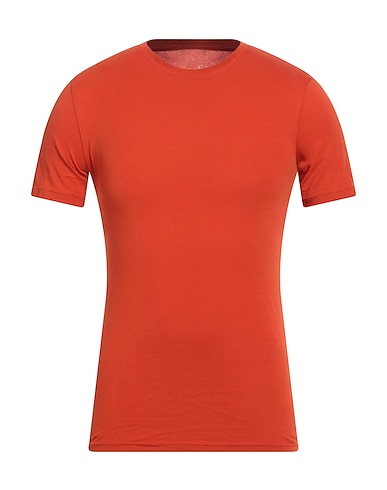 ARMANI EXCHANGE Basic T-Shirt Rostrot 100% Pima-Baumwolle
