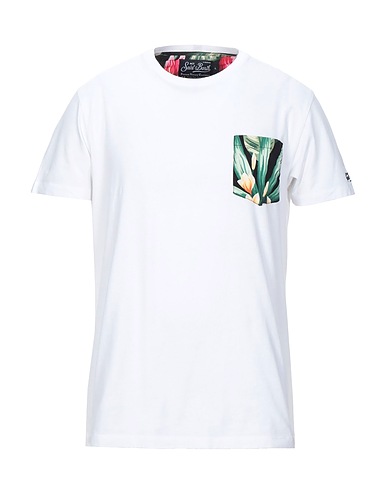 MC2 SAINT BARTH T-shirt White 100% Cotton, Polyester