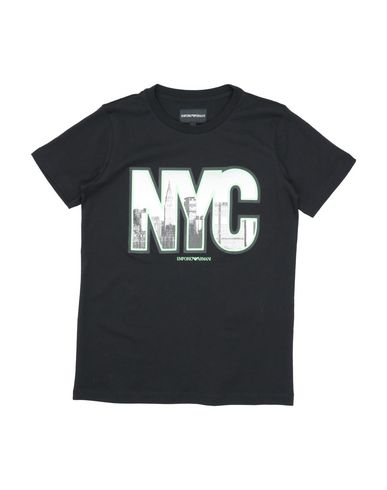 Emporio Armani T-shirts In Black
