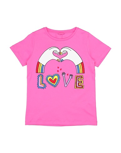 STELLA McCARTNEY KIDS T-shirt Pink 100% Cotton