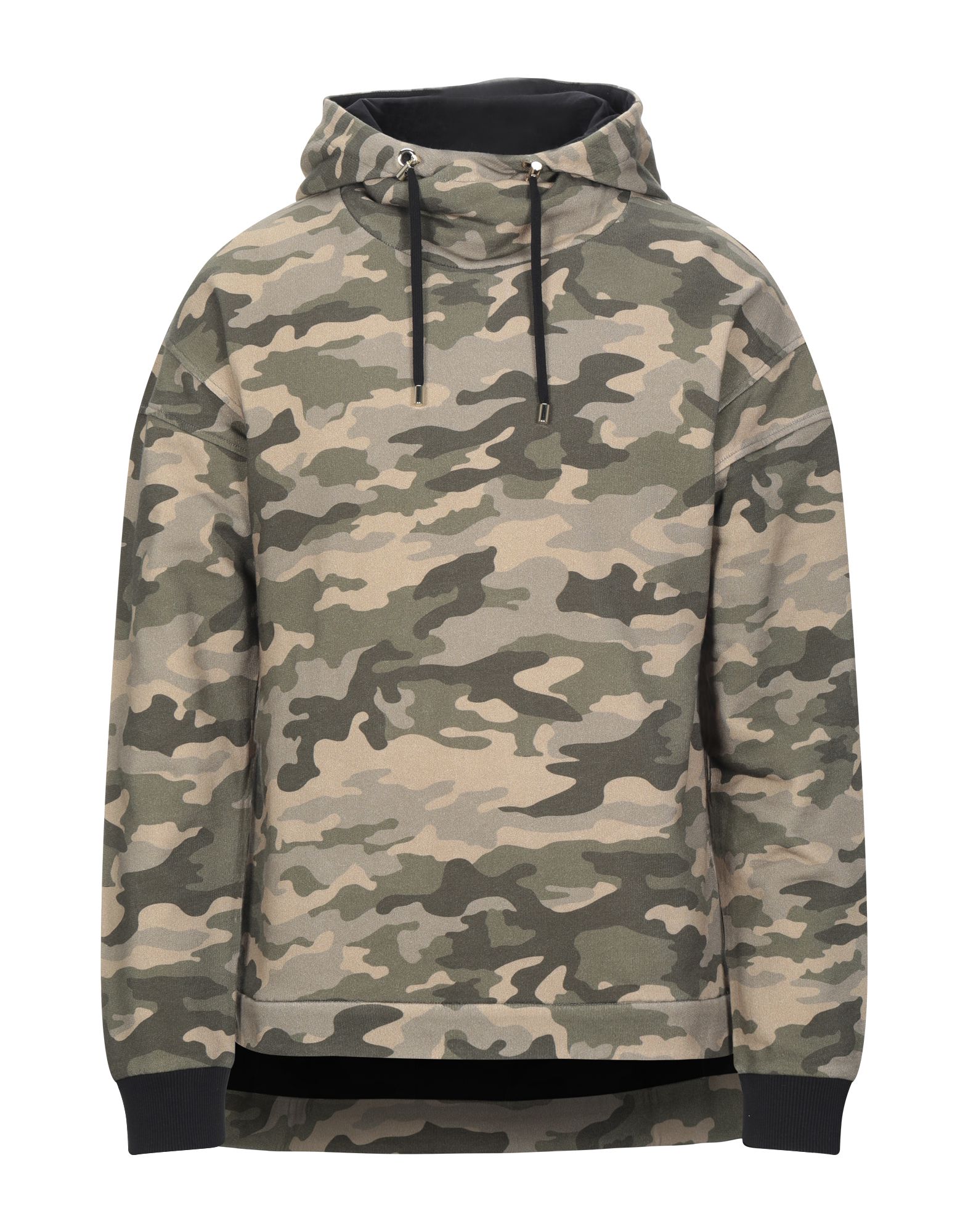 balmain camo hoodie