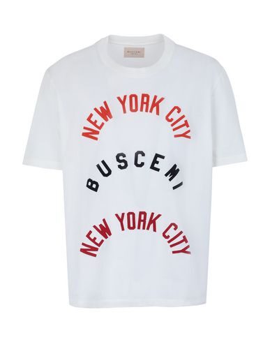 Buscemi Oversized Fit T-shirt In White